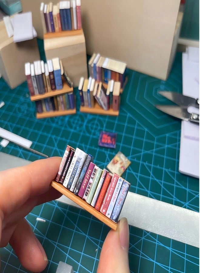 M.Zibos 200-Piece 1:12 Scale Miniature Books Collection - Classic Novel Replicas, Realistic Tiny Books for Dollhouses, Bookshelves & Dioramas for Adult Collectors - Image 5